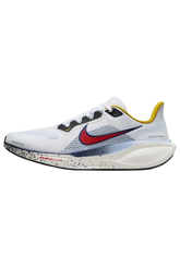 Nike Air Zoom Pegasus 41 - Branco/Azul/Amarelo/Vermelho