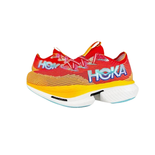 Hoka Cielo X1 Unissex - Cerise/Solar Flare