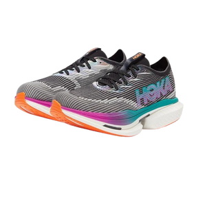 Hoka Cielo X1 Unissex - Preto/Electric Aqua