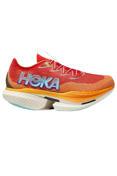 Hoka Cielo X1 Unissex - Cerise/Solar Flare