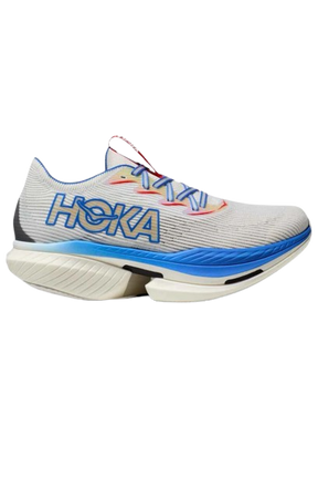 Hoka Cielo X1 Unissex - White/Virtual Blue