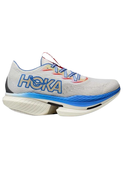 Hoka Cielo X1 Unissex - White/Virtual Blue