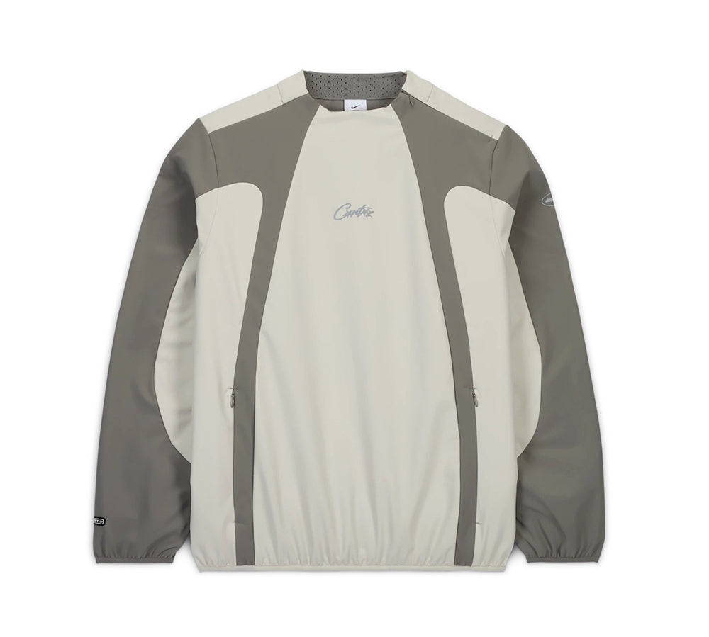 Nike x Corteiz Mid Layer Pullover - Flat Pewter Grey