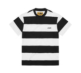 Corteiz Striped Tee - Black