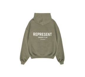 Represent Owners Club Hoodie - Olive