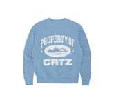 Corteiz  Property Sweatshirt - Baby Blue