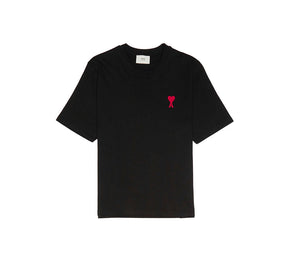 T-Shirt AMI Paris Tonal Ami De Coeur - Black