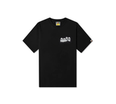 A Bathing Ape BAPE Distortion T-Shirt - Black