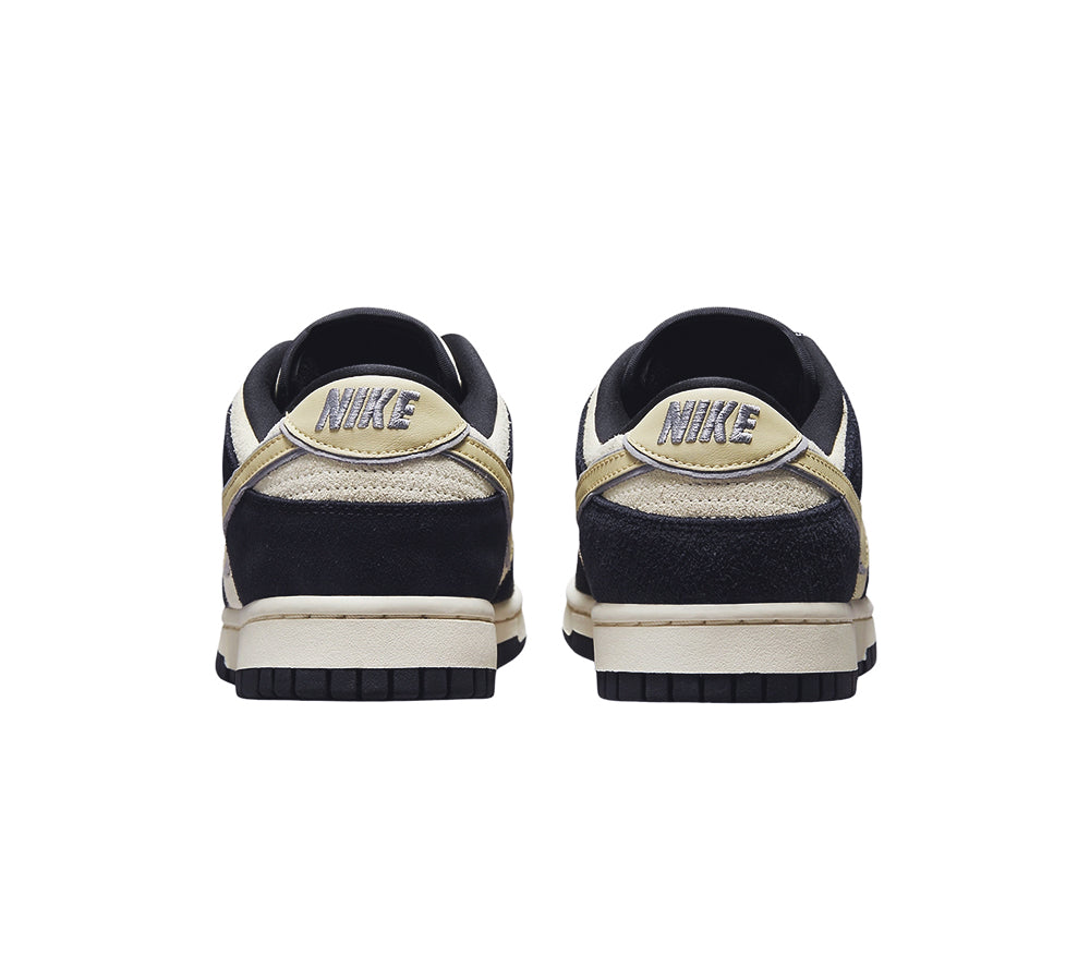 Nike Dunk Low LX - Black Suede Team Gold