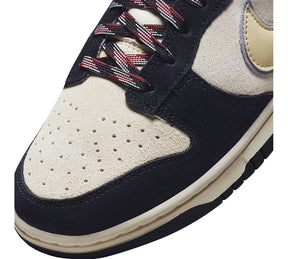 Nike Dunk Low LX - Black Suede Team Gold