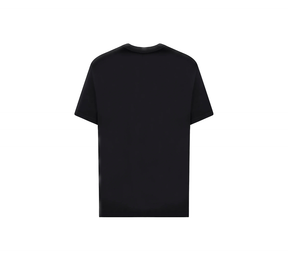 BURBERRY Logo Cotton T-shirt in Coal - Black