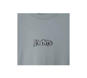 BURBERRY Logo Cotton T-shirt in Coal - Grey