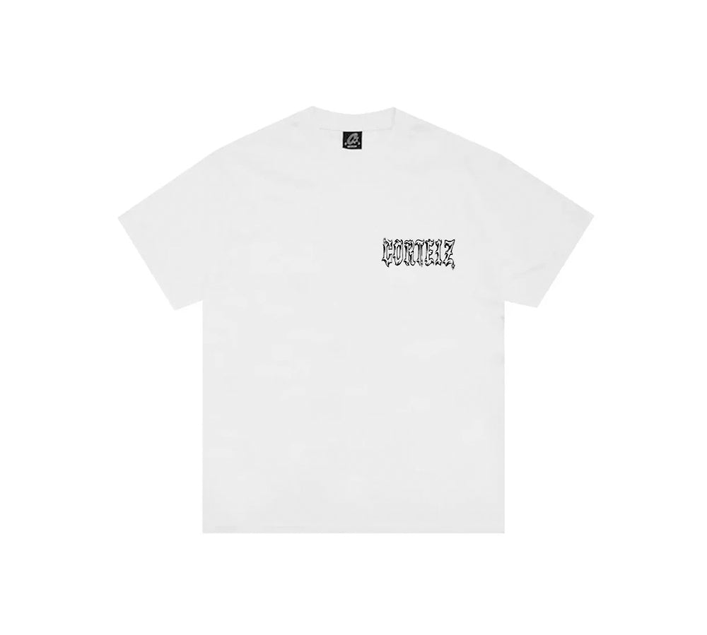 Corteiz Gothic Tee - White