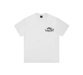 Corteiz Island Stencil Tee - White