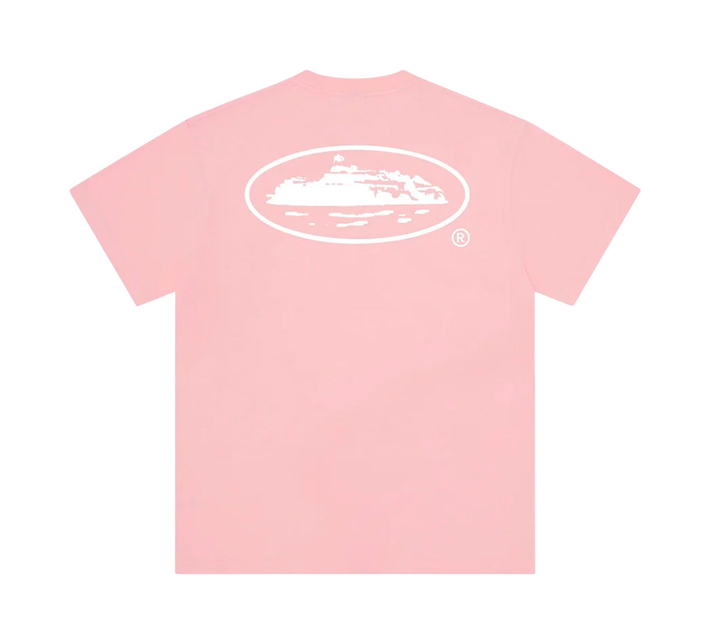 Corteiz OG Island Tee - Baby Pink