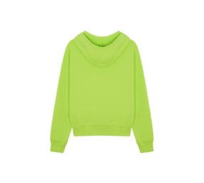 OFF-WHITE Seasonal Logo Print Hoodie - Fluo Yellow/Black