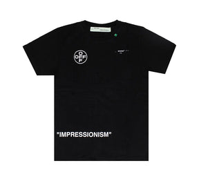 Off-White Stencil S/S Over T-Shirt - Black