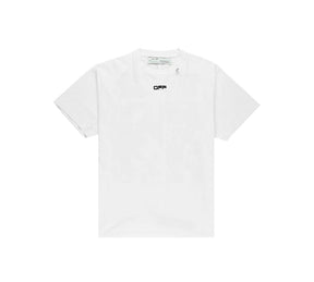 Off-White Oversized Fit Caravaggio Square T-shirt - White/Black