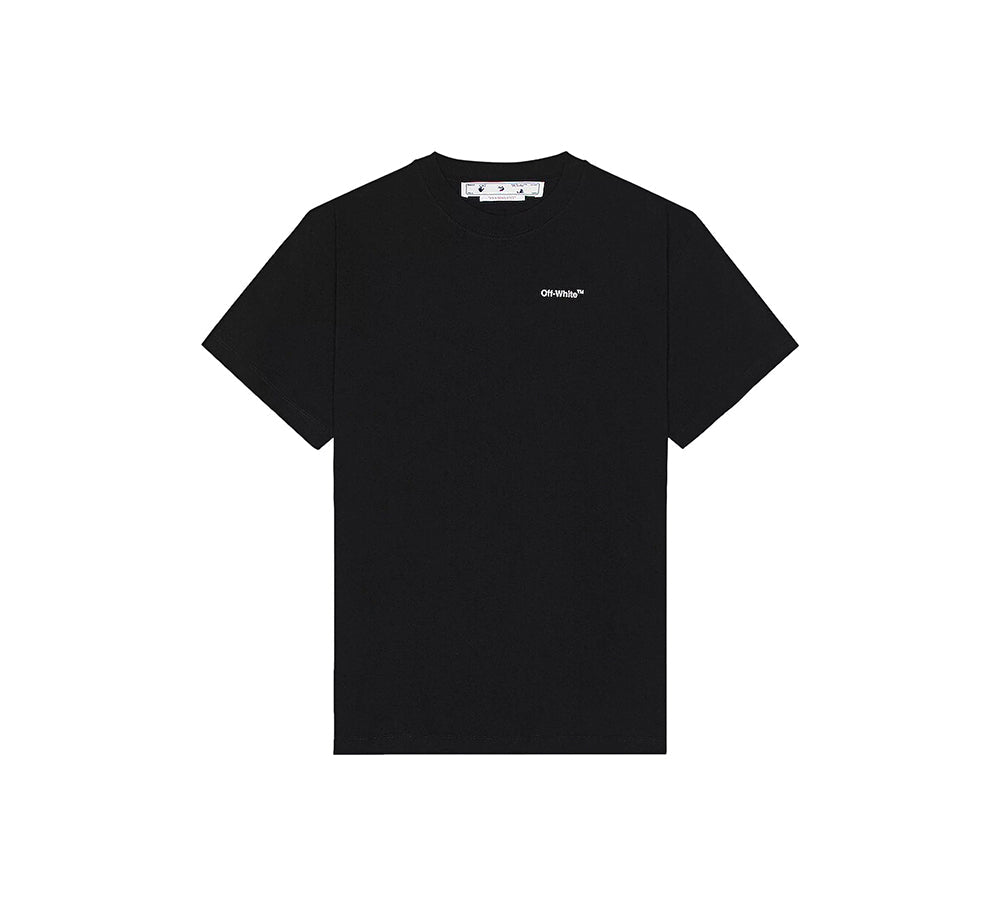 Off-White OutLine Arr Over s/s Tee - Black