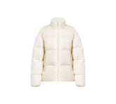 Palm Angels  Quilted Down Jacket With Contrast Trim - Light Beige