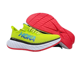 Hoka Carbon X3 - Verde/Vermelho