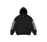 Supreme Collegiate Sleeve Hooded Sweatshirt - Black